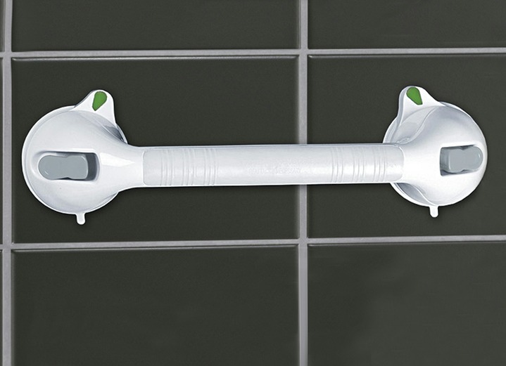 Badezimmeraccessoires - Wandgriff „SECURA“ Ansicht 4 Badezimmeraccessoires - Wandgriff „SECURA“, in Farbe WEISS, in Ausführung Wandgriff kurz Ansicht 4