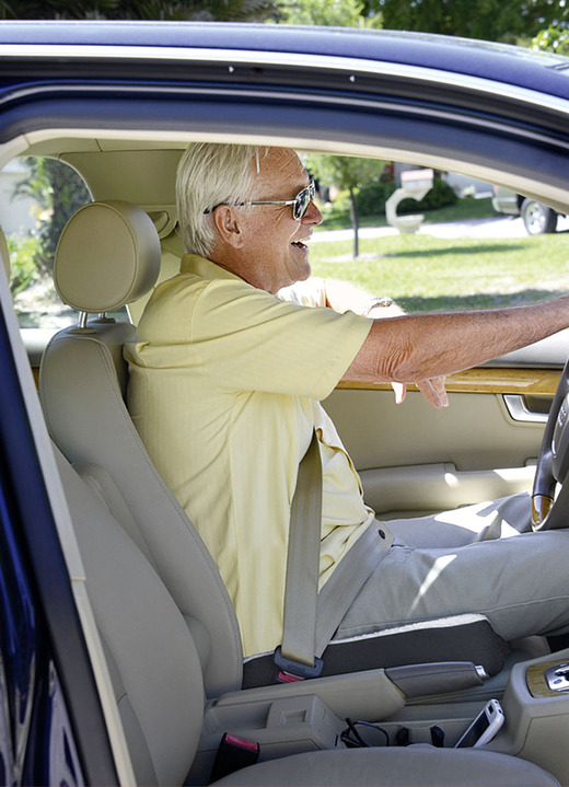 Sitzhilfen - Gelkissen für bequemes Sitzen, in Farbe WEISS Ansicht 5