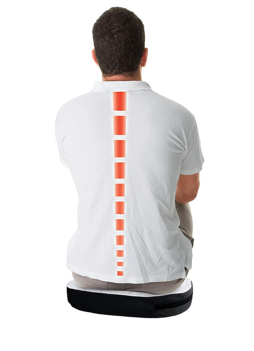 Sitzhilfen - Gelkissen für bequemes Sitzen, in Farbe WEISS Ansicht 4