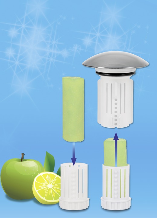 Reinigungshelfer & Reinigungsmittel - Abfluss-Fee, in Farbe WEISS, in Ausführung ohne LED-Farbwechselfunktion Ansicht 2