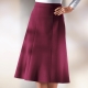 Röcke - Tragangenehmer 6-Bahnenrock in 6 Farben – Farbe RUBINROT Röcke - Tragangenehmer 6-Bahnenrock in 6 Farben, in Größe 019 bis 054, in Farbe RUBINROT
