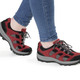 Slipper & Schnürschuhe - Waldläufer, sportliche Damen-Schnürschuhe, Weite H, mit herausnehmbarem Fußbett – Farbe GRANATROT-SCHWARZ-GRAU – Ansicht 2 Slipper & Schnürschuhe - Waldläufer, sportliche Damen-Schnürschuhe, Weite H, mit herausnehmbarem Fußbett, in Größe 4 1/2 bis 9, in Farbe GRANATROT-SCHWARZ-GRAU – Farbe GRANATROT-SCHWARZ-GRAU – Ansicht 2