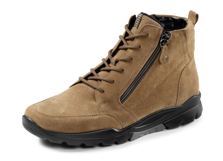 Stiefel & Stiefeletten - Waldläufer, gefütterte Damen-Stiefeletten, Winterschuhe, Weite H, mit herausnehmbarem Fußbett, in Größe 4 1/2 bis 9, in Farbe SCHWARZ Ansicht 9