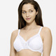 BH mit Spitze - Triumph-Ladyform Soft-Minimizer-Bügel-BH, in Größe 075 bis 095, in Cup G, in Farbe ALTROSÉ – Farbe WEISS – Ansicht 2