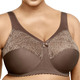 Soft-BH - Glamorise Stütz-BH mit Spitze – Farbe MOCCA Soft-BH - Glamorise Stütz-BH mit Spitze, in Größe 080 bis 130, in Cup H, in Farbe PETROL
