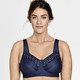 Soft-BH - Miss Mary BH mit Stickerei, in Größe 080 bis 110, in Cup D, in Farbe BLEU – Farbe MARINE – Ansicht 2