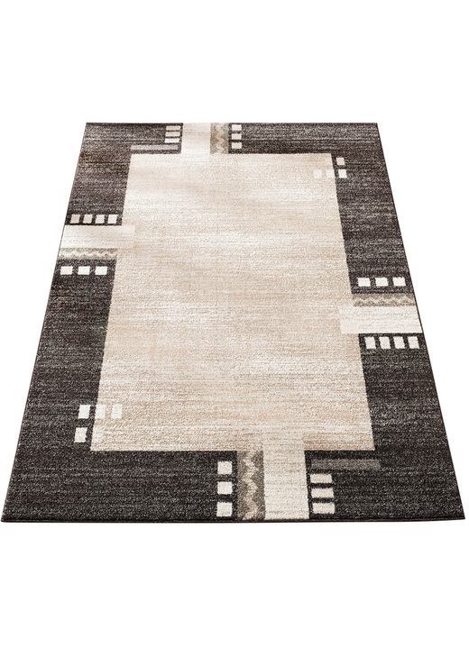 Modern - Brücken und Teppiche mit Melange-Effekt, in Größe 111 (Brücke, 60x110 cm) bis 288 (Teppich, 240x340 cm), in Farbe BEIGE Ansicht 3