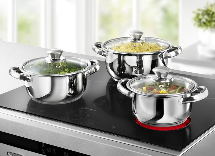 Töpfe & Pfannen - King Kochtopfset, 6-teilig, in Farbe EDELSTAHL Ansicht 2