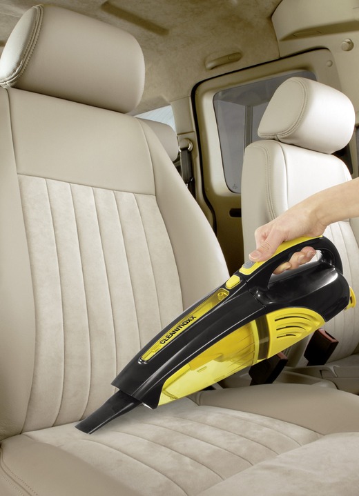 Mit Akku - Akku-Handstaubsauger 2-in-1 Ansicht 2 Mit Akku - Akku-Handstaubsauger 2-in-1, in Farbe SCHWARZ/GELB Ansicht 2