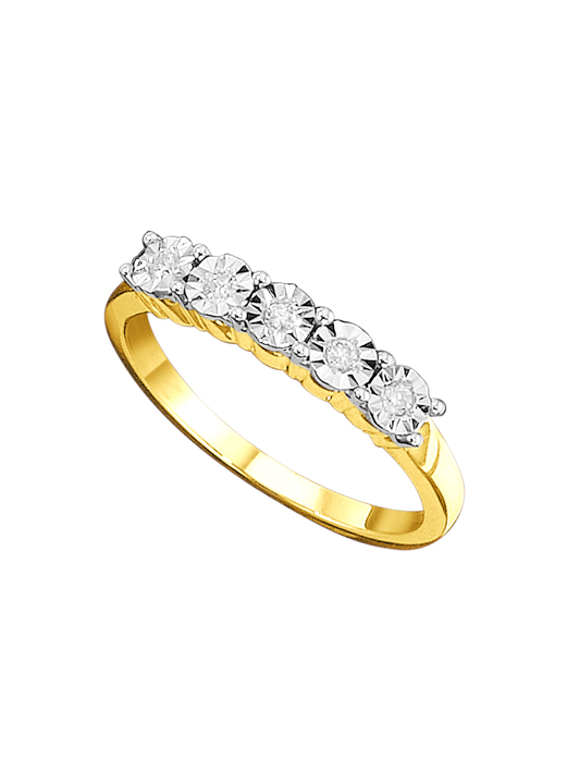 Ringe - Damenring mit Brillanten Ansicht 2 Ringe - Damenring mit Brillanten, in Größe 160 bis 220, in Farbe  Ansicht 2