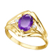 Ringe - Damenring mit echt Amethyst, in Größe 160 bis 220, in Farbe  – Ansicht 2