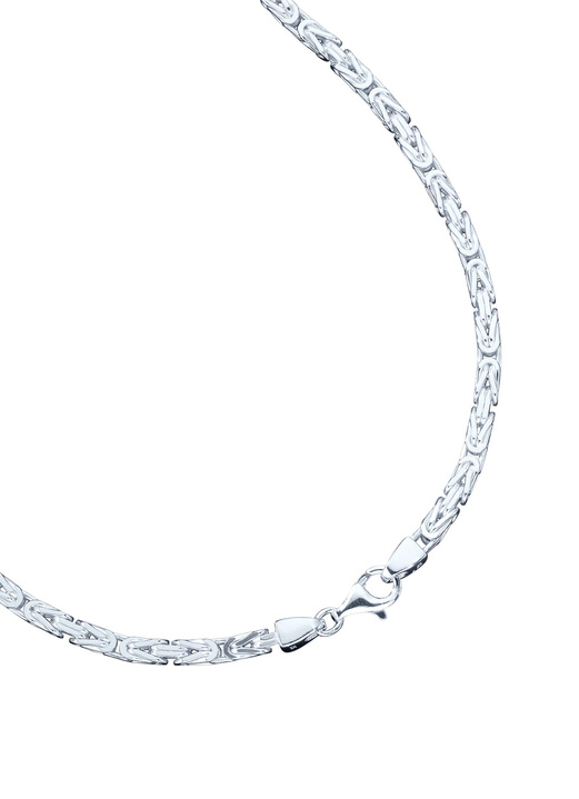 Armbänder - Königsketten-Garnitur aus Silber, in Farbe , in Ausführung Armband, 19 cm Ansicht 2