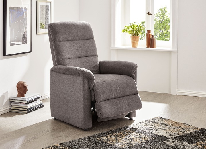 TV-Sessel / Relax-Sessel - Relax-Sessel mit doppelter Federung, in Farbe HELLGRAU Ansicht 9