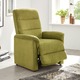 TV-Sessel / Relax-Sessel - Relax-Sessel mit doppelter Federung, in Farbe HELLGRAU – Farbe GRÜN – Ansicht 1