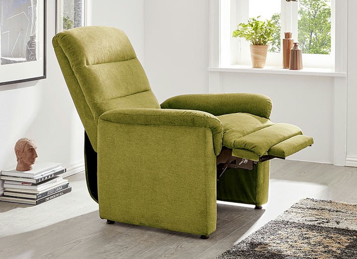 TV-Sessel / Relax-Sessel - Relax-Sessel mit doppelter Federung, in Farbe HELLGRAU Ansicht 4