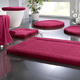 Badgarnituren - Premium Badgarnitur Superfine Microfaser – Farbe BORDEAUX – Ansicht 1 Badgarnituren - Premium Badgarnitur Superfine Microfaser, in Größe 100 (Vorleger halbrund, 50/ 80 cm) bis 110 (Hänge-WC-Garnitur, 2-teilig), in Farbe KASTANIE – Farbe BORDEAUX – Ansicht 1