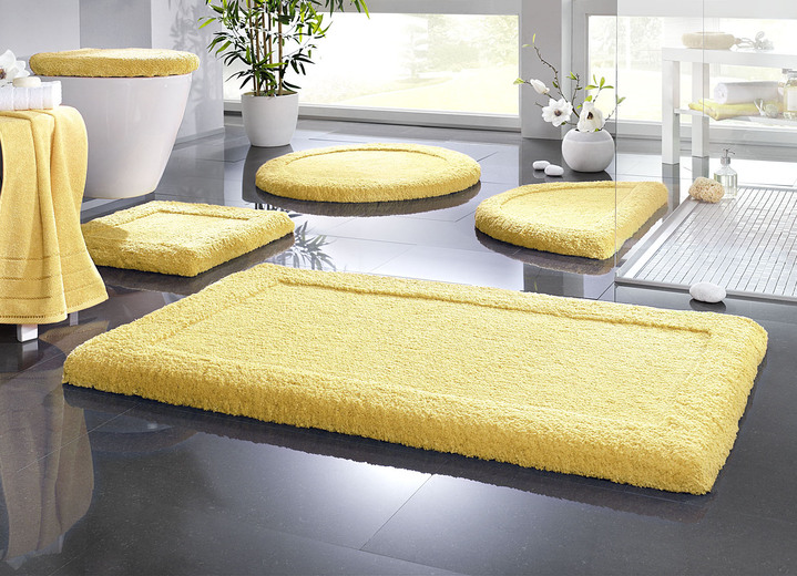 Badgarnituren - Premium Badgarnitur Superfine Microfaser Ansicht 24 Badgarnituren - Premium Badgarnitur Superfine Microfaser, in Größe 100 (Vorleger halbrund, 50/ 80 cm) bis 110 (Hänge-WC-Garnitur, 2-teilig), in Farbe KASTANIE Ansicht 24