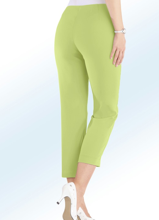 7/8-Hosen, Capris, Bermudas - 7/8-Hose in 14 Farben, in Größe 017 bis 052, in Farbe AQUA Ansicht 2