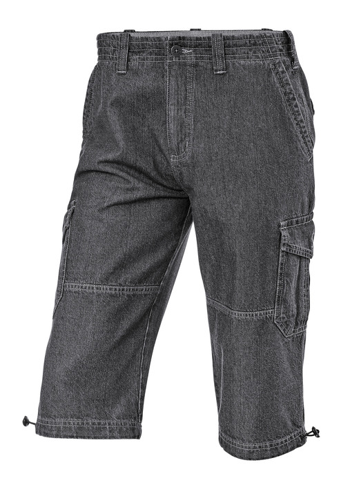 Shorts & Bermudas - Jeans-Bermudas mit Cargotaschen in 3 Farben Ansicht 6 Shorts & Bermudas - Jeans-Bermudas mit Cargotaschen in 3 Farben, in Größe 024 bis 060, in Farbe JEANSBLAU Ansicht 6