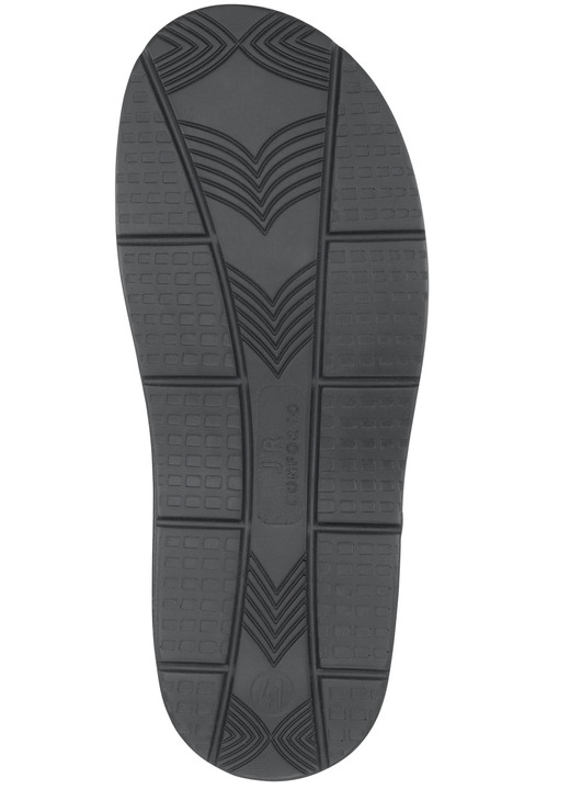 Sandalen & Pantoletten - Gemini, klassische Herren-Sandalen, mit Klettverschluss, in Größe 039 bis 046, in Farbe KASTANIE Ansicht 4