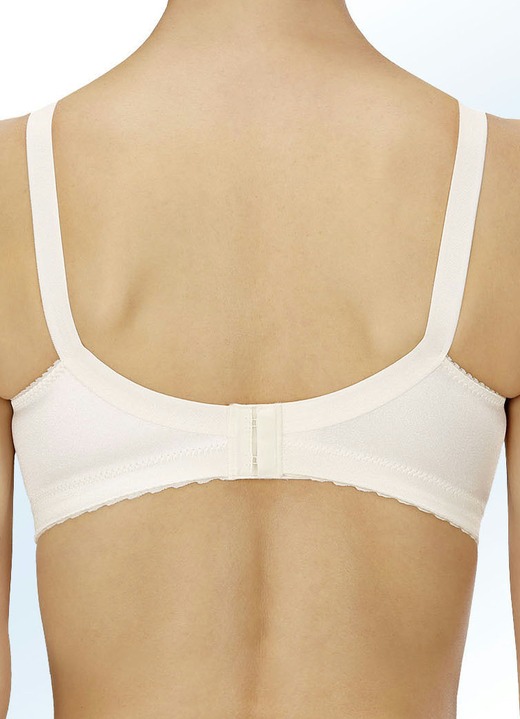 T-Shirt BH - Naturana Minimizer-BH mit vorgeformten Cups, in Größe 075 bis 105, in Cup D, in Farbe RAUCHBLAU Ansicht 17