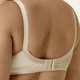 T-Shirt BH - Naturana Minimizer-BH mit vorgeformten Cups, in Größe 075 bis 105, in Cup B, in Farbe WEISS – Farbe PUDER – Ansicht 3