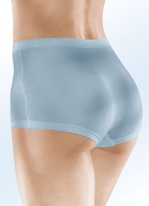 Slips - Viererpack Pants mit Gummizug im Bund, in Größe 036 bis 050, in Farbe 4X WEISS Ansicht 5