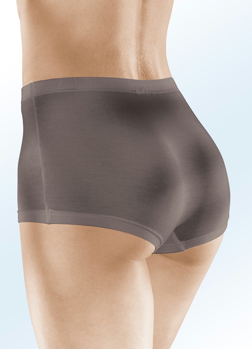 Slips - Viererpack Pants mit Gummizug im Bund, in Größe 036 bis 050, in Farbe 4X WEISS Ansicht 6