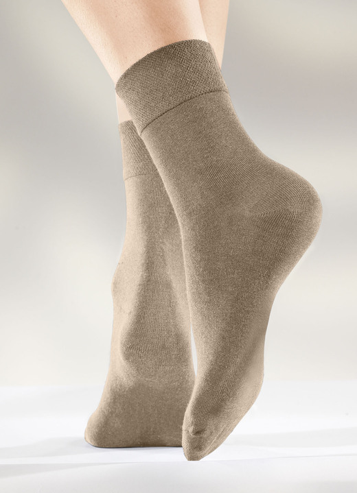 Strümpfe & Strumpfhosen - Sechserpack Socken in verschiedenen Farbstellungen, in Größe 1 (Schuhgr. 35-38) bis 3 (Schuhgr. 43-46), in Farbe 2X MARINE, 2X ANTHRAZIT, 2X SCHWARZ Ansicht 4