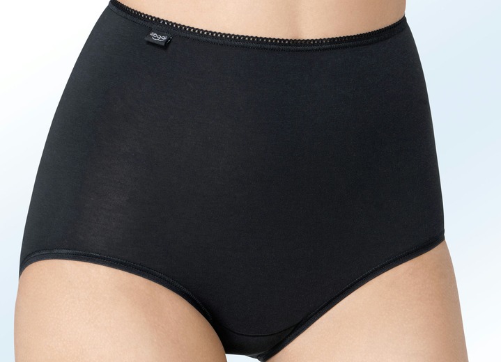 Slips - Dreierpack Sloggi 24/7 Slips, in Größe 038 bis 054, in Farbe WEISS Ansicht 3