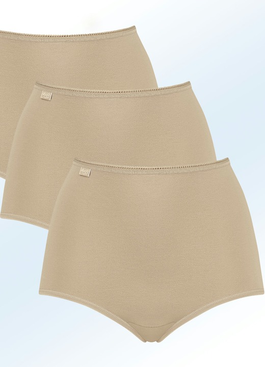 Slips - Dreierpack Sloggi 24/7 Slips, in Größe 038 bis 054, in Farbe WEISS Ansicht 4