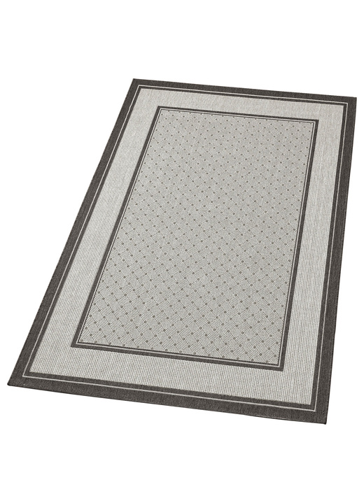 Modern - Teppiche in Sisal-Optik für den Innen- und Außenbereich, in Größe 111 (Brücke, 60x110 cm) bis 306 (Teppich, ø 200 cm), in Farbe BLAU Ansicht 7