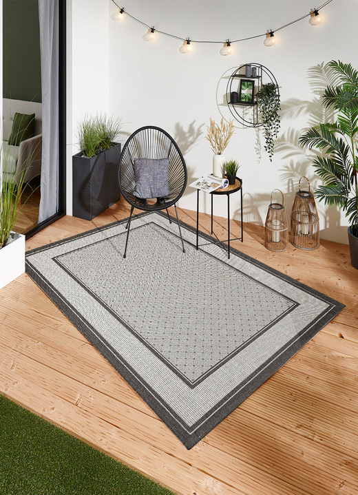 Modern - Teppiche in Sisal-Optik für den Innen- und Außenbereich Ansicht 6 Modern - Teppiche in Sisal-Optik für den Innen- und Außenbereich, in Größe 111 (Brücke, 60x110 cm) bis 306 (Teppich, ø 200 cm), in Farbe BRAUN Ansicht 6