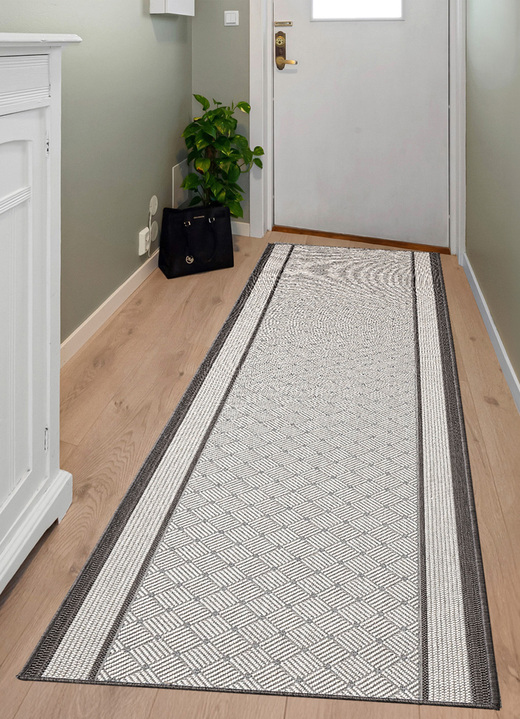 Teppiche - Läufer in hochwertiger Sisal-Optik nach Wunschmaß Ansicht 6 Teppiche - Läufer in hochwertiger Sisal-Optik nach Wunschmaß, in Größe 102 (Läufer, 67 cm breit) bis 106 (Läufer, 100 cm breit), in Farbe BRAUN Ansicht 6