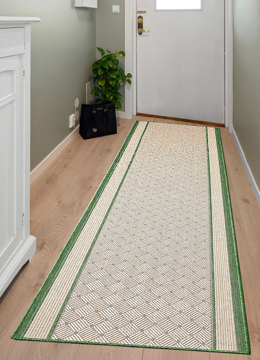 Teppiche - Läufer in hochwertiger Sisal-Optik nach Wunschmaß Ansicht 3 Teppiche - Läufer in hochwertiger Sisal-Optik nach Wunschmaß, in Größe 102 (Läufer, 67 cm breit) bis 106 (Läufer, 100 cm breit), in Farbe BRAUN Ansicht 3