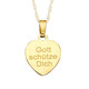 Anhänger - Anhänger Schutzengel mit Diamantschnitt – Ansicht 4 Anhänger - Anhänger Schutzengel mit Diamantschnitt, in Farbe  – Ansicht 4