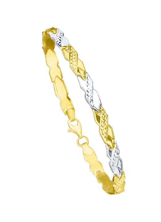 Armbänder - Charmantes Armband in Bicolor Ansicht 2 Armbänder - Charmantes Armband in Bicolor, in Farbe  Ansicht 2