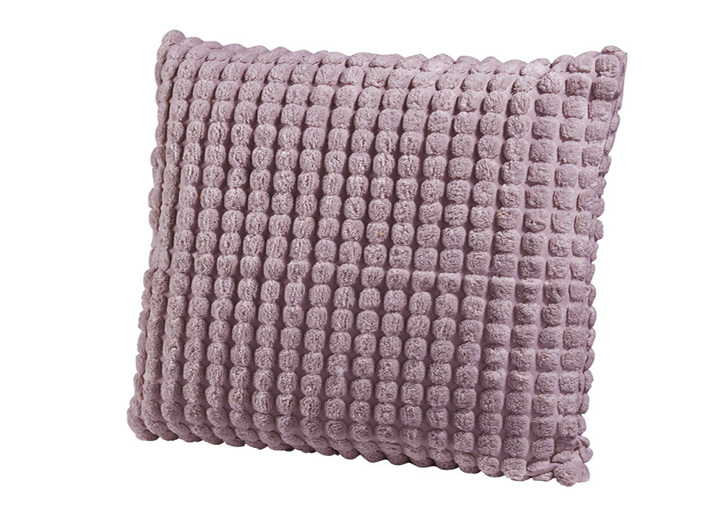 Dekokissen & Hüllen - Kissenbezüge mit Reißverschluss, in Größe 105 (40x40 cm) bis 110 (50x50 cm), in Farbe ALTROSA Ansicht 3