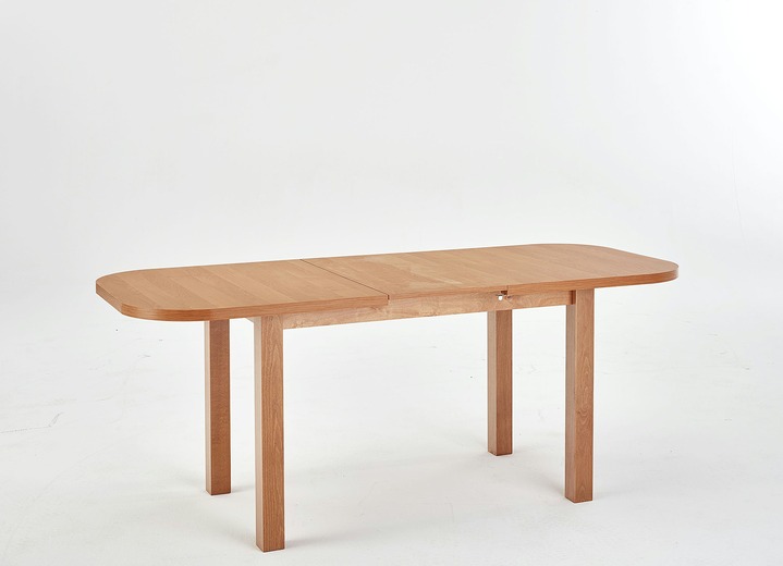Esstische - Esstisch, oval, ausziehbar Ansicht 3 Esstische - Esstisch, oval, ausziehbar, in Farbe NUSSBAUM Ansicht 3