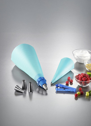 - Spritzbeutel-Set – ideal zum Verzieren von Torten und Gebäck, in Farbe BLAU
