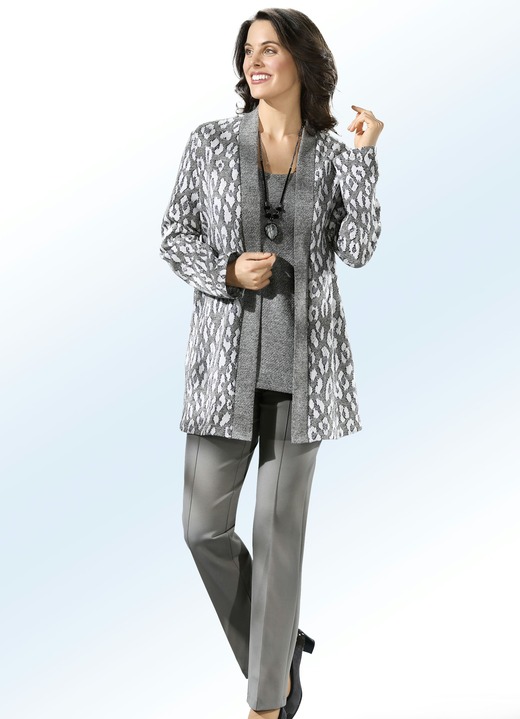 Hosen - Hose Ansicht 6 Hosen - Hose, in Größe 020 bis 058, in Farbe MITTELGRAU Ansicht 6