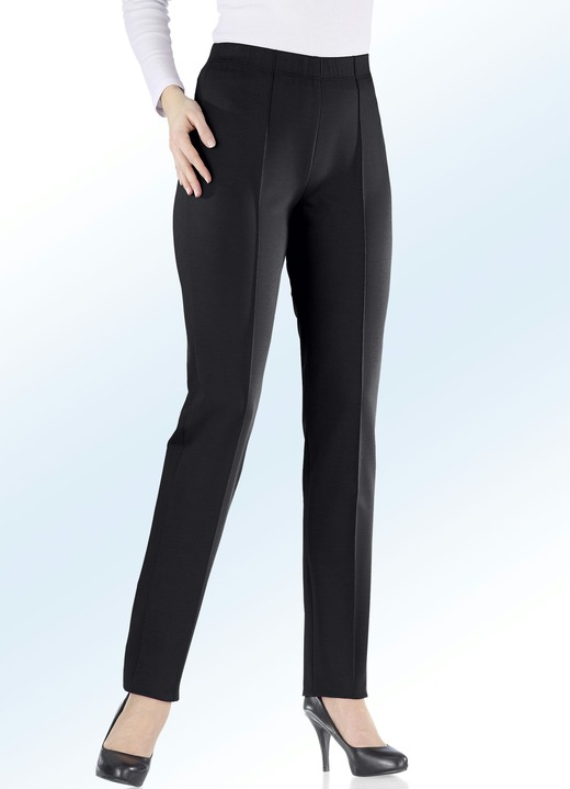 Hosen in Schlupfform - Jerseyhose in 9 Farben, in Größe 019 bis 245, in Farbe ROYALBLAU Ansicht 3