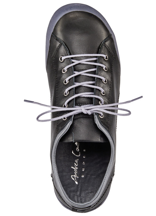 Slipper & Schnürschuhe - Andrea Conti, klassische Damen-Schnürschuhe, mit herausnehmbarem Lederfußbett, in Größe 036 bis 042, in Farbe JEANSBLAU Ansicht 7