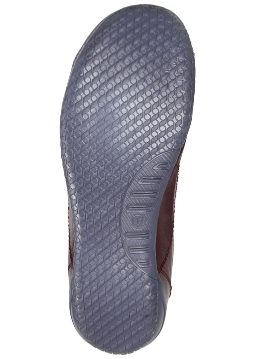 - Andrea Conti Schnürschuh mit Kontrast-Einfassung, in Größe 036 bis 042, in Farbe BORDEAUX Ansicht 4