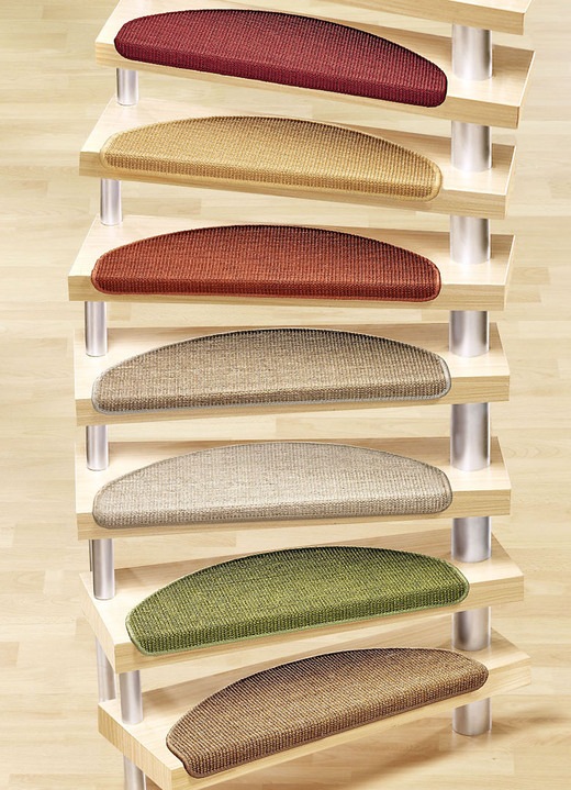 Teppiche - Sisal Stufenmatten, 15er-Pack, in Farbe BEIGE Ansicht 1