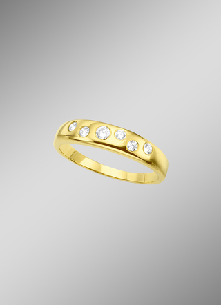 Damenring mit Zirkonia