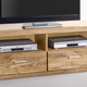 TV- & Hifi-Möbel - Möbelprogramm mit Massivholzfronten – Farbe WILDEICHE – Ansicht 3 TV- & Hifi-Möbel - Möbelprogramm mit Massivholzfronten, in Farbe WILDEICHE, in Ausführung Wandboard – Farbe WILDEICHE – Ansicht 3
