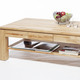 Couchtische - Couchtisch mit Schublade – Farbe KERNBUCHE Couchtische - Couchtisch mit Schublade, in Farbe KERNBUCHE
