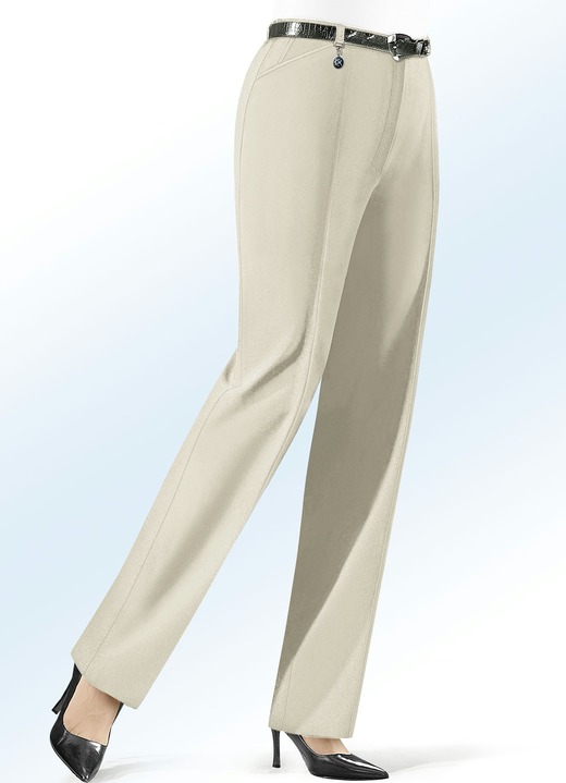Hosen - Hose für jeden Anlass, in Größe 019 bis 245, in Farbe HELLBEIGE Ansicht 1