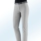 Hosen - Hose mit schmaler Fußweite, in Größe 018 bis 235, in Farbe HELLGRAU MEL.